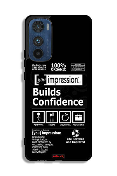 Tolwak Motorola Edge 30 Protective Case Cover Builds Confidence Sticker