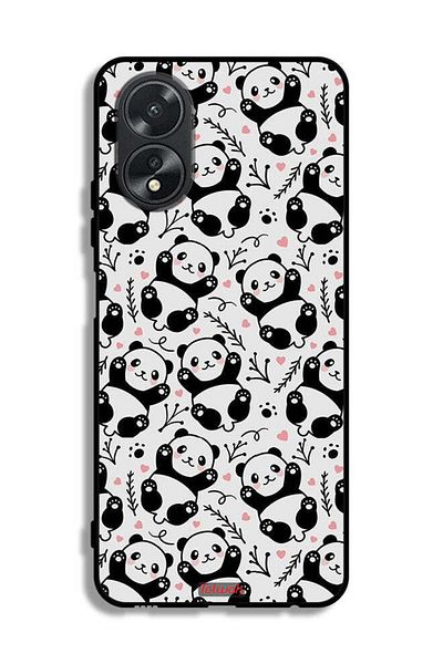 Tolwak Oppo A38 Protective Case Cover Pattern Of Panda