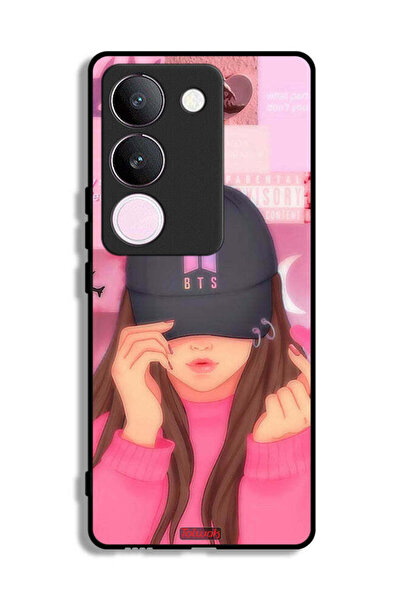 Tolwak غطاء حماية لهاتف فيفو V29 - كاب جيرل سناب