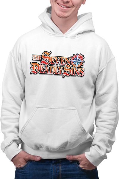 OEM Hanorac Barbati Seven Deadly Sins Logo Super Powers Shonen