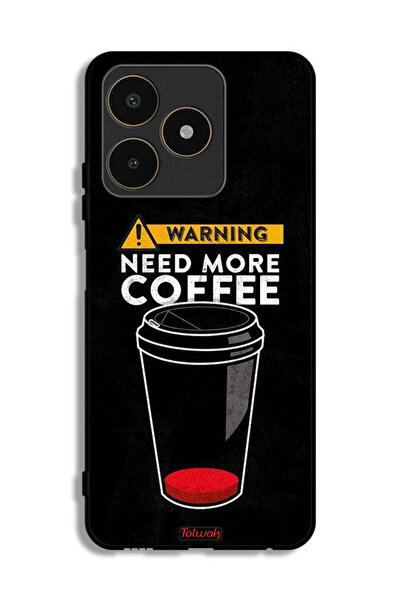 Tolwak غطاء حماية Realme C53 - بحاجة لمزيد من القهوة