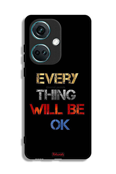 Tolwak غطاء حماية لهاتف OnePlus Nord CE3 - كل شيء سيكون على ما يرام