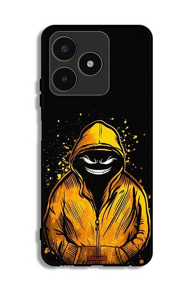 Tolwak Realme C53 Protective Case Cover Marshmallow Boy Art