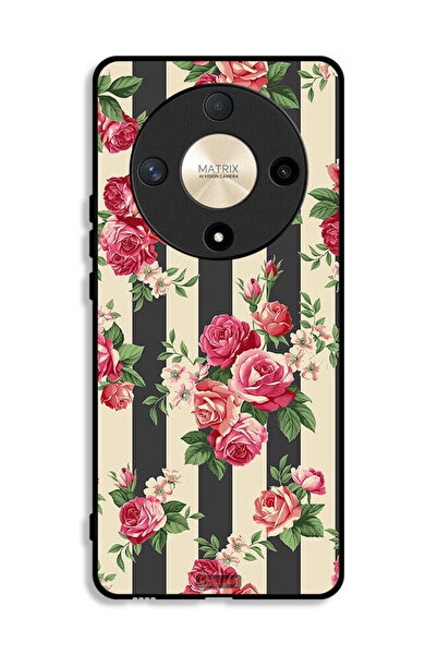 Tolwak Honor X9b Protective Case Cover Roses Pattern