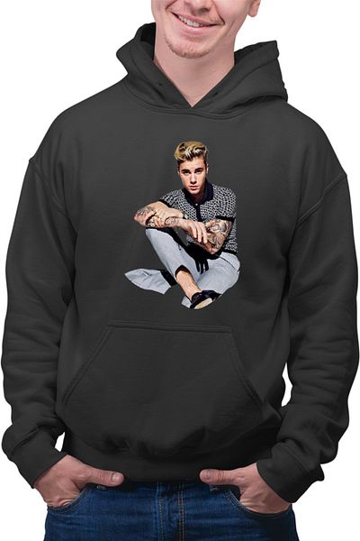 OEM Men's Hoodie Justin Bieber Artist Talent Singer Canadian