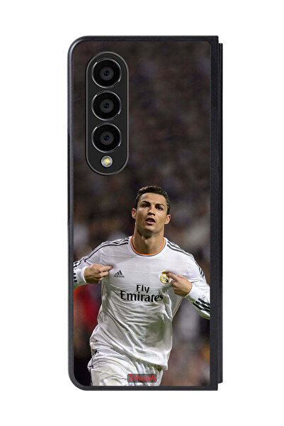 Tolwak غطاء حماية لهاتف سامسونج جالاكسي زد فولد 4 كريستيانو رونالدو