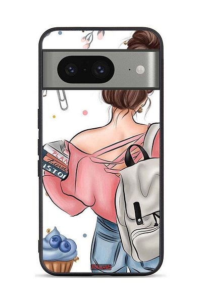 Tolwak Google Pixel 8 Protective Case Cover Books In Hands