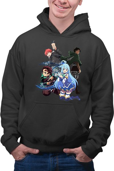 OEM Hanorac Barbati Assassination Classroom Karma AOT Levi Kimetsu no Yaiba