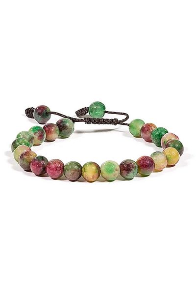 OEM BRĂȚARĂ DIN CRISTALE NATURALE DE AGATE MULTICOLOR