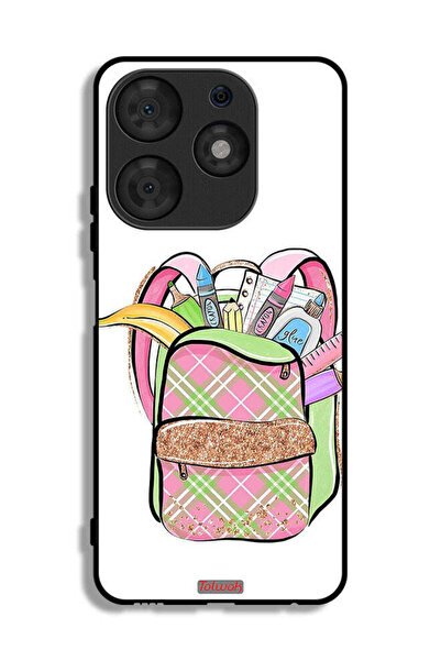 Tolwak Tecno Spark 10 Pro Protective Case Cover Unicorn Girl Bag