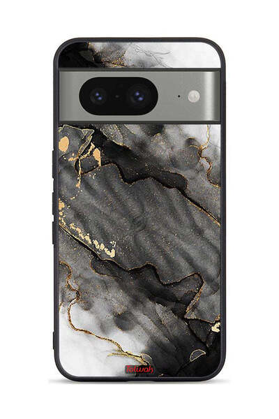 Tolwak غطاء حماية لجهاز Google Pixel 8 من الرخام اللامع