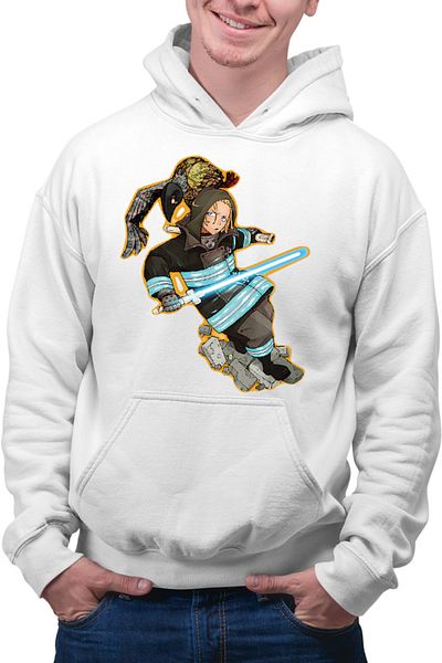 OEM Men's Hoodie Fire Force Arthur Anime Otaku