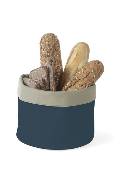 HENDI Koszyk worek do pieczywa okrągły śr. 15cm ciemnoniebieski - 429013