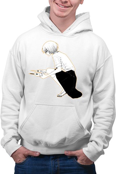 OEM Men's Hoodie Oresama Teacher Kurosaki Mafuyu Rabbit Usagi Mask Love