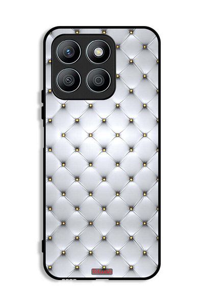 Tolwak غطاء حماية لهاتف Honor X8b مطبوع عليه دبابيس على القماش