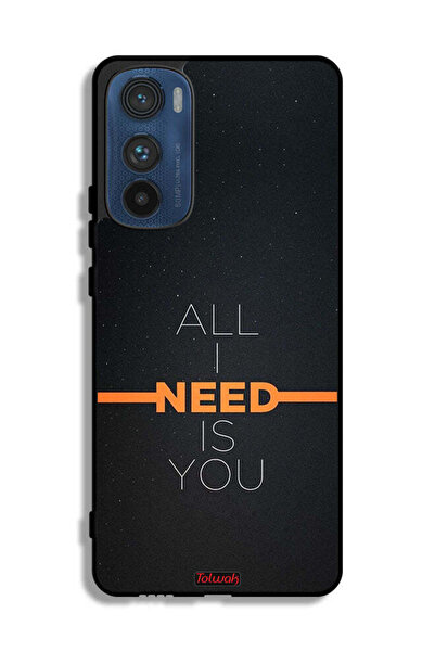 Tolwak Motorola Edge 30 Protective Case Cover All I Need Is You