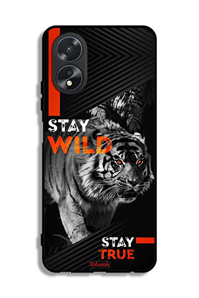 Tolwak غطاء حماية Oppo A38 - Stay Wild Stay True