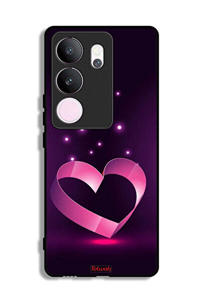 Tolwak غطاء حماية لهاتف فيفو V29 برو بتصميم قلب