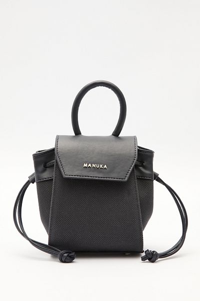 Manuka Mini Bag with Canvas Cover Navy Blue