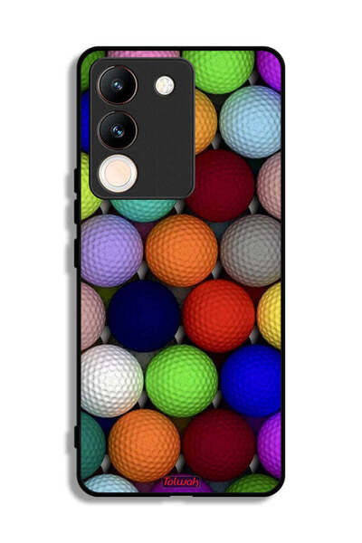 Tolwak vivo V29e Protective Case Cover Balls Abstract Art