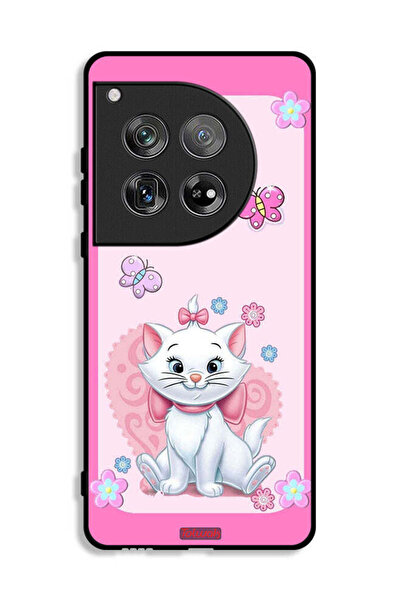 Tolwak غطاء حماية لهاتف OnePlus 12 بتصميم قطة لطيفة