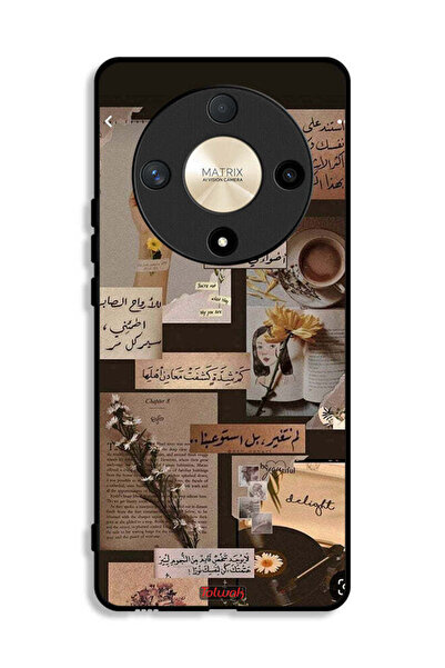 Tolwak Honor X9b Protective Case Cover Arabic Quotes Vintage