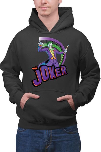OEM Men's Hoodie Joker Logo Funny Suit Sad Story Batman