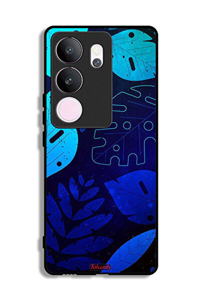 Tolwak غطاء حماية لهاتف فيفو V29 برو بنقشة أوراق الشجر