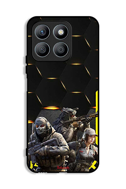 Tolwak غطاء حماية Honor X8b بخلفية Cyberpunk