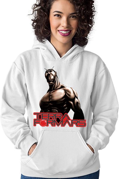 OEM Women's Hoodie Terra Formers Cockroach Mars Anime Manga