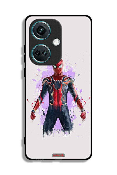 Tolwak غطاء حماية لهاتف OnePlus Nord CE3 بتصميم العنكبوت الحديدي