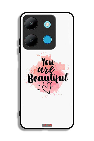 Tolwak غطاء حماية لهاتف Infinix Smart 7 - أنت جميلة