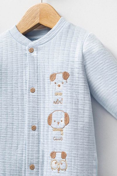 Bebitof My Baby Kumsal 100% Cotton 10 Pack Hospital Release New Cute Puppies Patterned 10116