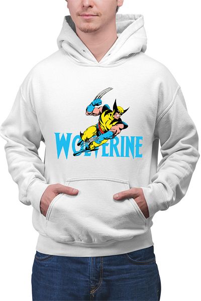OEM Men's Hoodie Wolverine Logo X-MEN Project Experiments Mad Mind