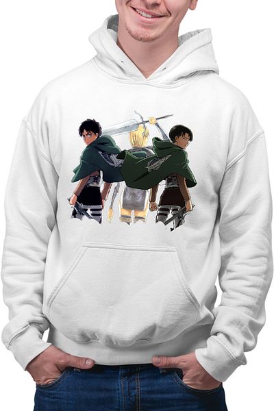 OEM Men's Hoodie Claymore Clare AOT Levi Eren Freedom Animekage