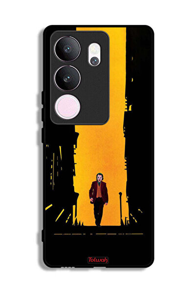 Tolwak غطاء حماية فيفو V29 برو بتصميم جوكر، عمل فني رقمي تجريدي