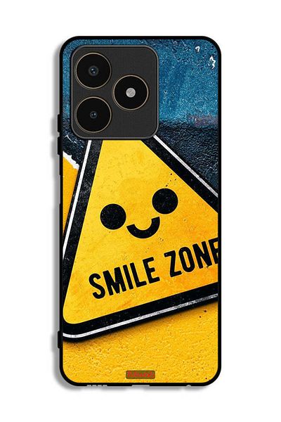 Tolwak Realme C53 Protective Case Cover Smile Zone
