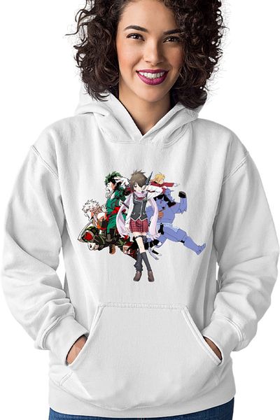 OEM Women's Hoodie Trinity Seven Kazama Levi My Hero Academia Alchemy
