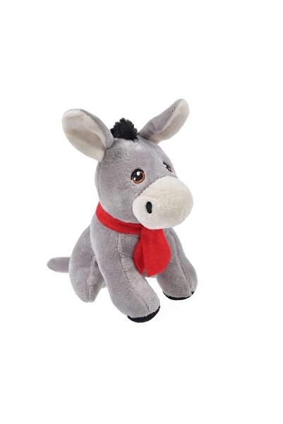 divendi-ro Eșarfă roșie cu eșarfă, poliester, 11×12×16 cm, gri