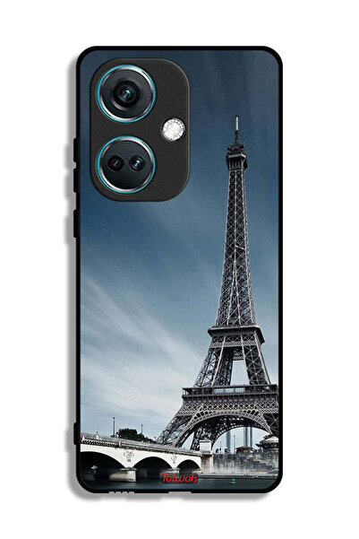 Tolwak غطاء حماية لهاتف OnePlus Nord CE3 بتصميم برج إيفل