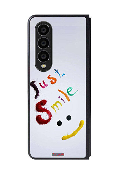 Tolwak غطاء حماية لهاتف سامسونج جالاكسي زد فولد 4 - ابتسم فقط