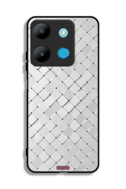 Tolwak غطاء حماية لهاتف Infinix Smart 7 بتصميم بلاط