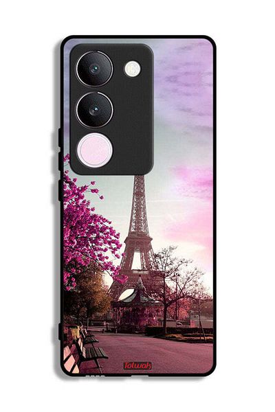 Tolwak vivo V29 Protective Case Cover Eiffel Tower