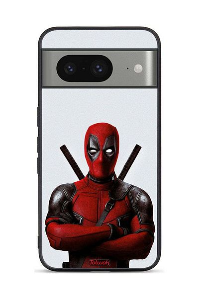 Tolwak Google Pixel 8 Protective Case Cover Deadpool