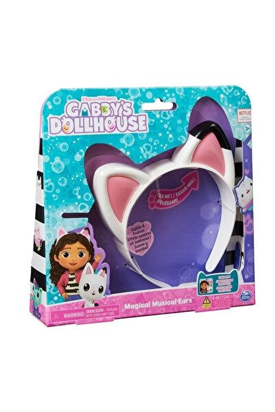 divendi-ro Casă de păpuși Gabby's Bandă de susținere Gabby cu lumini și sunete, vârstă 3+ ani, albă