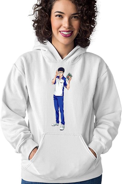 OEM Women's Hoodie Prince of Tennis Inui Sadaharu Glasses Smart Pro Play