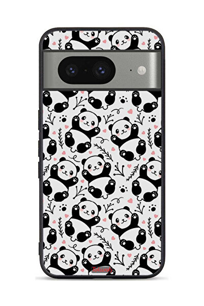 Tolwak غطاء حماية لجهاز جوجل بيكسل 8 بنمط باندا