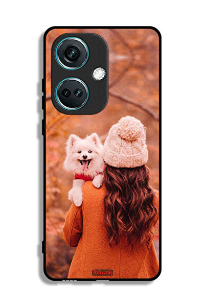 Tolwak غطاء حماية لهاتف OnePlus Nord CE3 يحمل جروًا