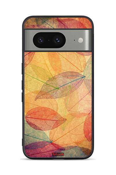 Tolwak Google Pixel 8 Protective Case Cover Leaves Abstract Digital Art