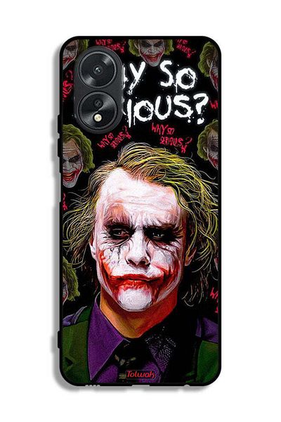 Tolwak Oppo A38 Protective Case Cover Why So Serious